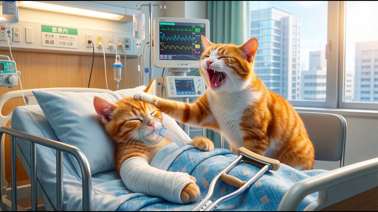 Mama Cat Worked Until She Collapsed... To Save Her Broken Kitten 😭💔 | Emotional Sad Story.