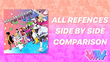 #OurMemories New Challenge Chart All References Side-By-Side Comparison