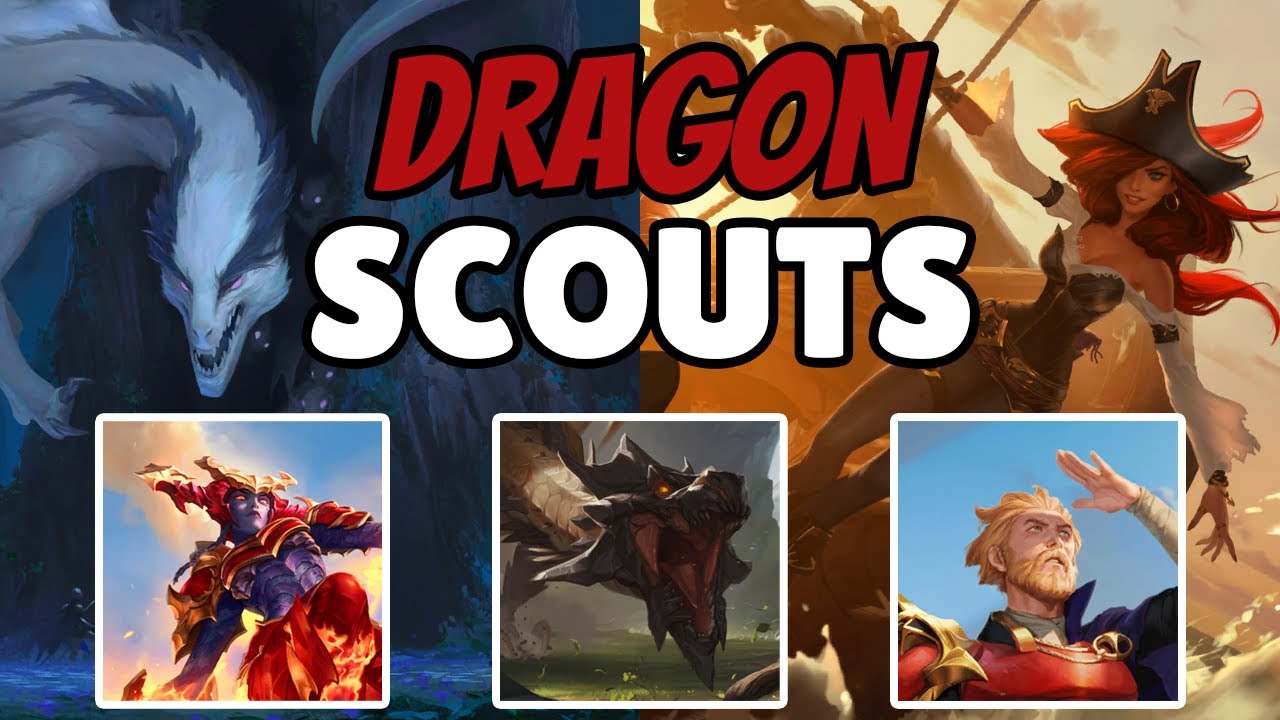 NEW SCOUT DECK! Rally your Dragons and Scouts (Miss Fortune & Shyvana) - Legends of Runeterra