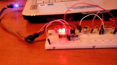 Atmega8 и микрофон