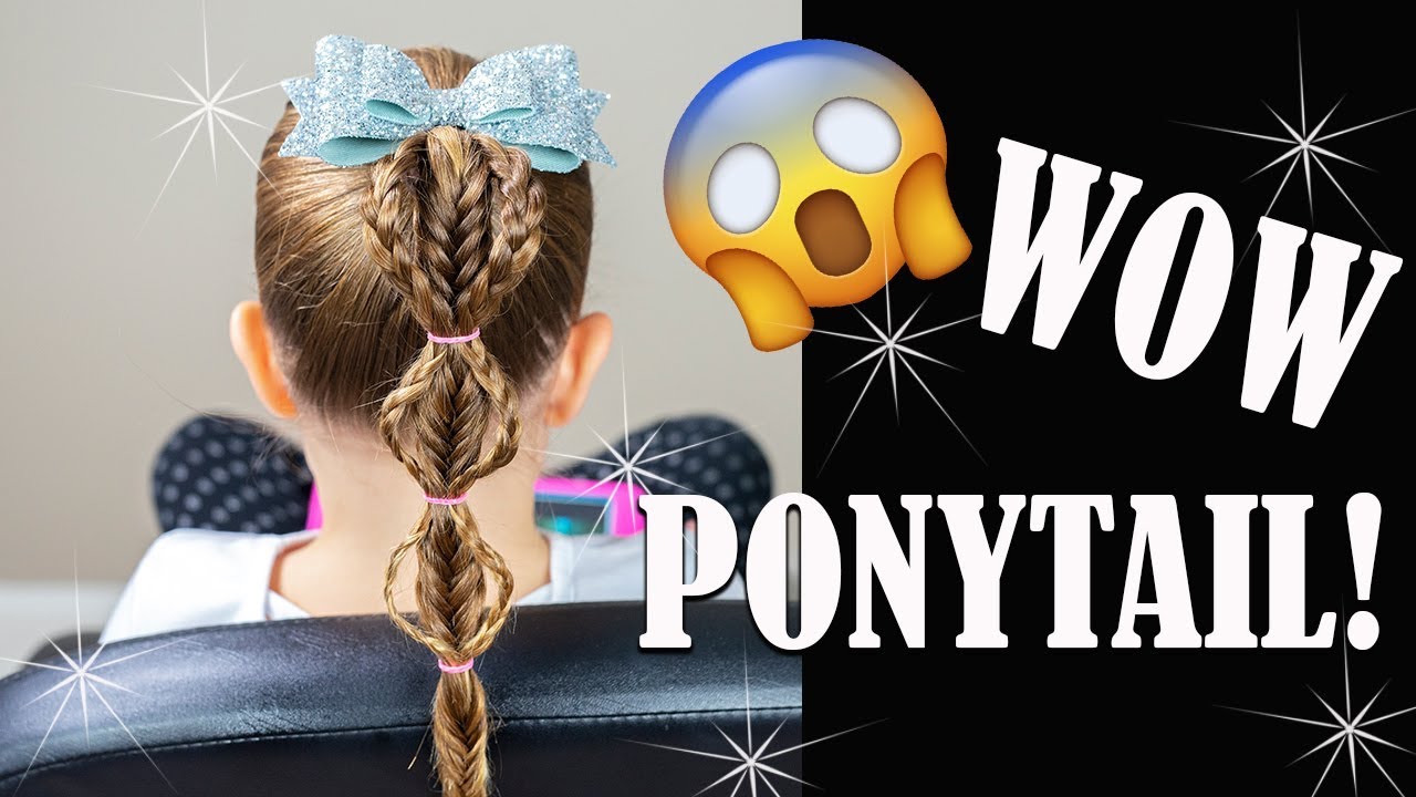 Little Girl Hairstyle Ponytail Easy Toddler Hairstyles Youtube