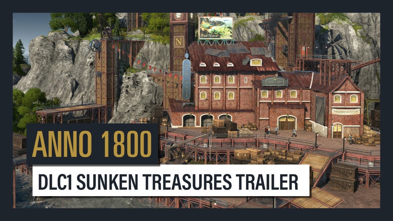 DISCOVER SUNKEN TREASURES IN THE FIRST DLC FOR ANNO 7 DISCOVER SUNKEN TREASURES IN THE FIRST DLC FOR ANNO 7