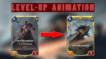 Tryndamere level-up animation | Legends of Runeterra