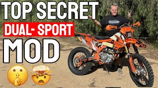 Quick shift! The Best Dual Sport Mod ever?!