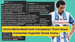 Como Minta Maaf Usai Campakkan Thom Haye! Komentar Suporter Untuk Como