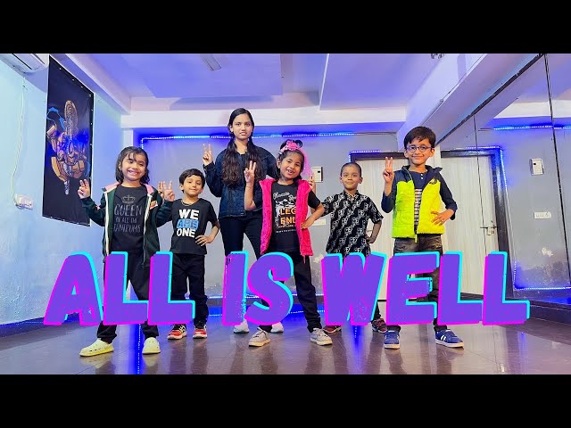 All Is Well | 3 Idiots | Kids Dance Cover | Riyansh Kumar Choreography class=