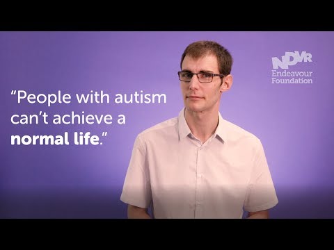 MYTH: People with autism can&rsquo;t achieve a normal life