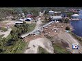 Helene&#39;s aftermath: Drivers line up for aid in Perry