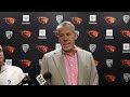Oregon State Press Conference: Scott Barnes (Oct. 13, 2025)