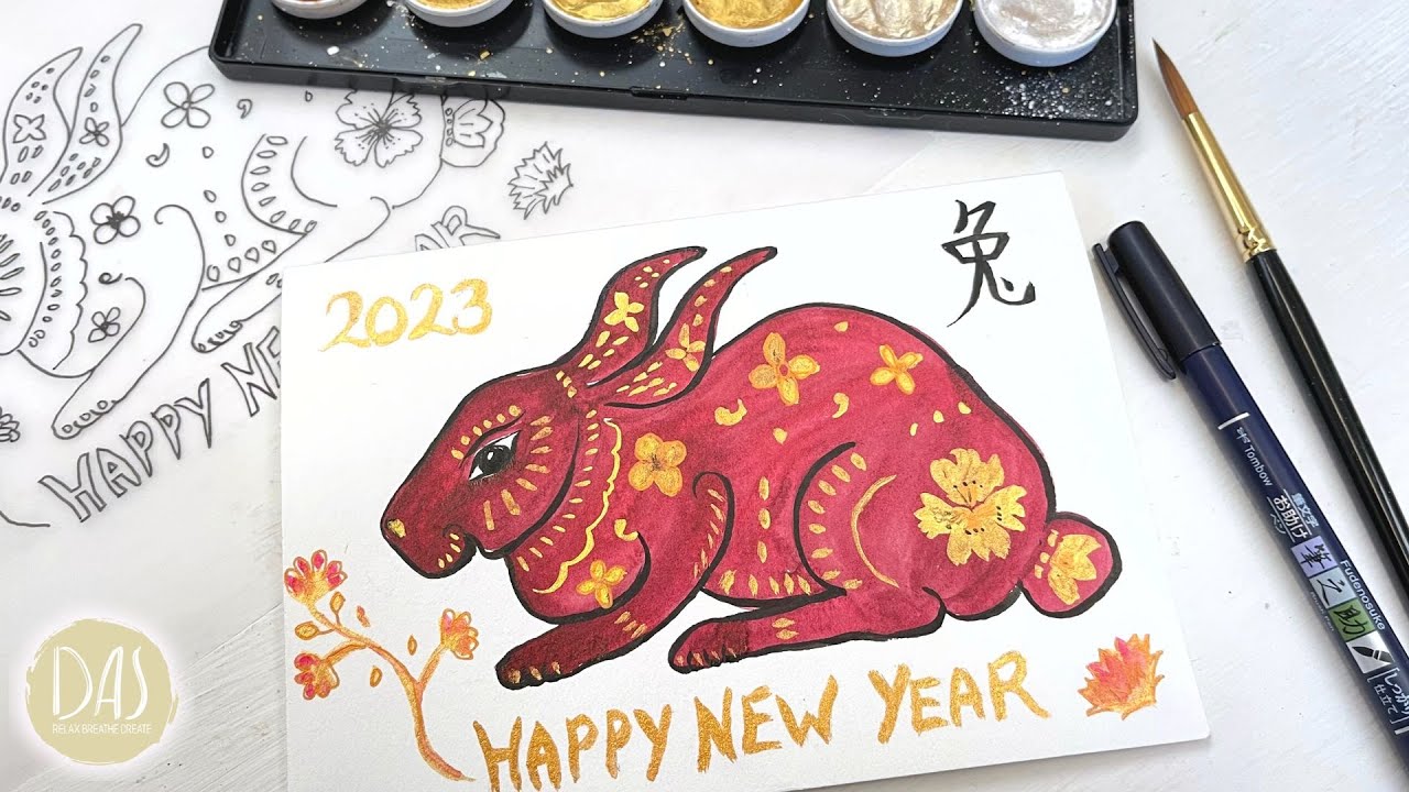 Year of the Rabbit Card, Lunar New Year