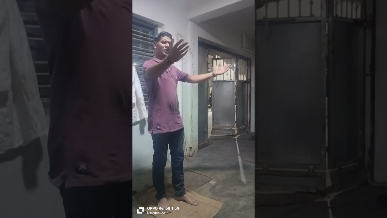 ಭಕ್ತ ಮಾಂಧಾತಾ ನಾಟಕ ಈಶ್ವರನ ಪಾತ್ರ ಪ್ರಾಕ್ಟೀಸ್ ಪ್ರಪ್ರಥಮ ಬಾರಿ ದಿನೇಶ್ ಬ್ರೂಸ್ ಲೀ 