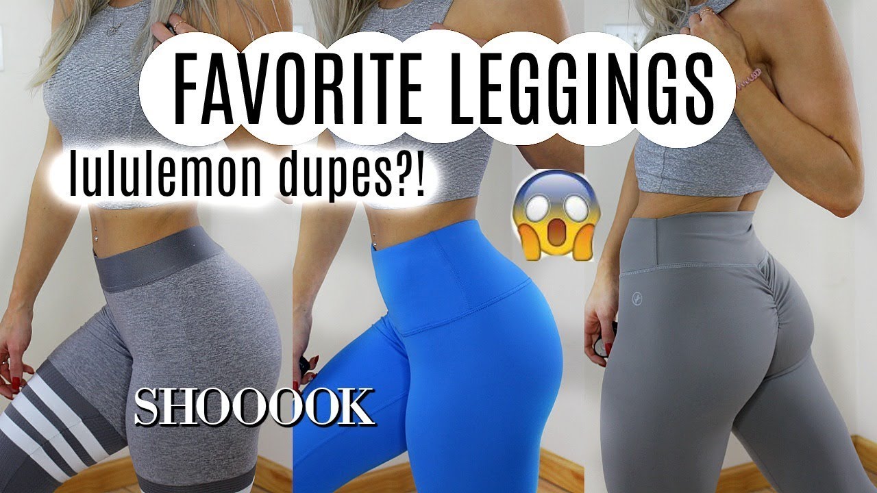 MY all time Favorite leggings + TRY ON, Lululemon DUPES