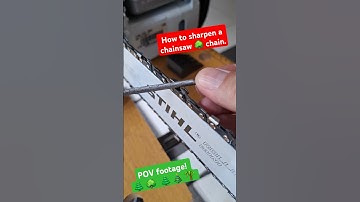 How to use a round file to sharpen a chainsaw chain. @30° #michaelstoolbench #chainsaw #stihl #ms170