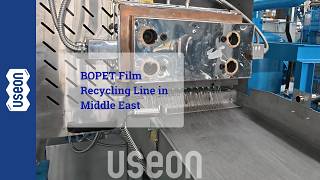 600900Kghr Bopet Film Recycling Line In Middle East