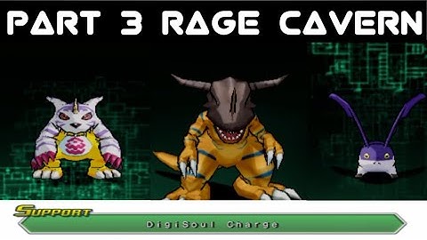 Digimon World Data Squad PS 2 Walkthrough Part 3 - Rage Cavern AetherSX2