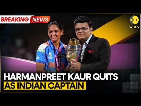 Harmanpreet Kaur Steps Down As India Captain | WION Breaking