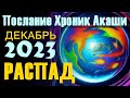 Декабрь 2023 – распад. Послание Хроник Акаши-ченнелинг