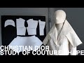 【Fashion Study of Shape 05】Christian Dior【Pattern making / Draping/ Sewing / Vlog】