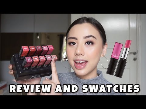 PIXY MATTE IN LOVE Lipstick Swatches & Review | suhaysalim. 