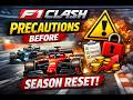 F1 Clash Season Reset Guide – DO THIS Before You Lose Everything! ⚠️