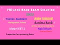 Private bank question  answer in nepal  private bank exam model question set1 private bank exam