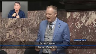 MLA Bryan Tepper on Policing for Fifa Question Period