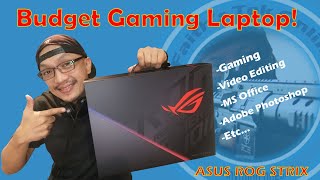 ROG STRIX G531GT Unboxing Video  #rogstrixunboxing #budgetgaminglaptop #cheapestrog