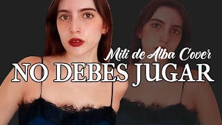 Selena Quintanilla - No debes jugar ( COVER)