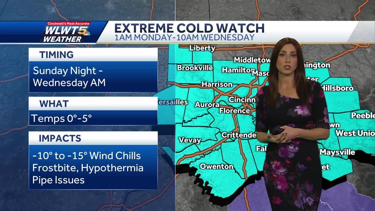 Extreme Cold Watch: Another blast of Arctic air moves in next week ...