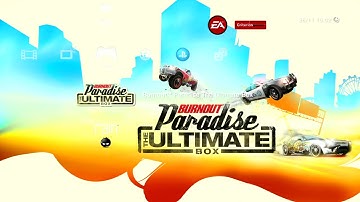 Burnout Paradise Ultimate Box (PS3) -  XMB Menu Theme Music - High Quality