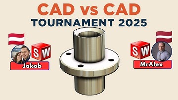 CAD Speedmodeling Tournament! - MATCH 1 Battle 1 - WORLD CHAMPIONSHIP 2025