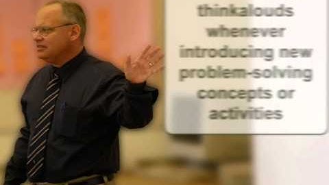 WWC Recommendation: Assist students in monitoring and reflecting on the problem-solving process