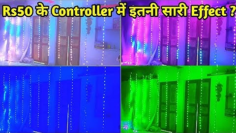 Pixel LED Only Rs50 Controller Full Effect