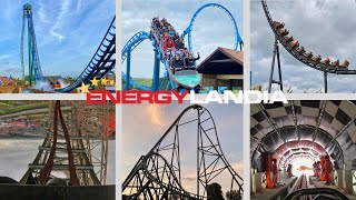 Energylandia  Poland / All Rollercoasters 2022 Onride