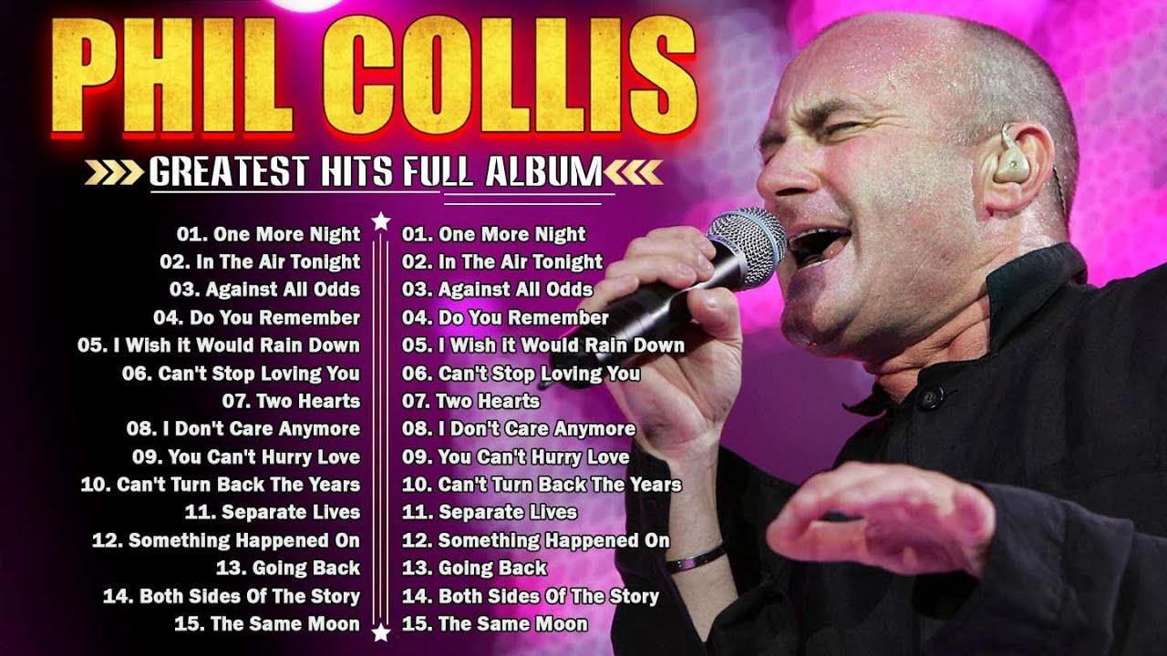Phil Collins Hits Songs Full Album 2025 - Top 20 Best Songs Of All Time 