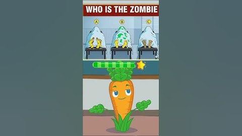 🧟‍♂️ Who Is the Real Zombie? | Can You Spot the Truth in 10 Seconds? #riddlechallenge