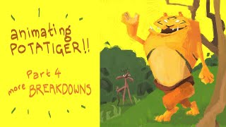 Animating Potatiger - Part 4 : more Breakdowns