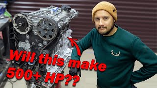 The forged engine for the Volvo S40 is COMPLETE!! 500+hp??!