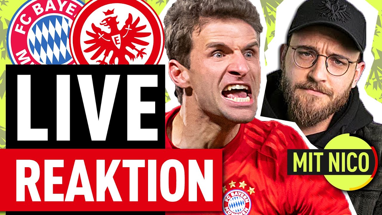 Live Reaktion! FC Bayern München gegen Eintracht Frankfurt mit Nico von OneFootball and Etienne Gardé