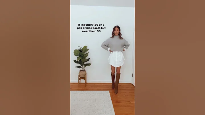 Save or Splurge | When to Invest In Your Closet using the Cost per Wear Method | Money Saving Tips