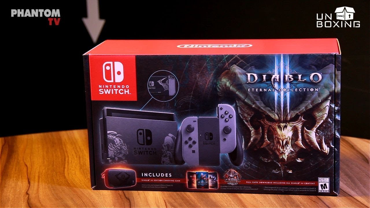 Unboxing: DIABLO III Nintendo Switch - YouTube