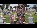 Faces in death--Hill Cross Cemetery--San Diego,California
