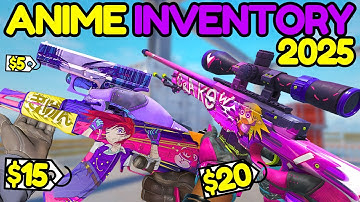 BEST Anime Inventory in CS2 (ALL Budget Anime Skins 2025)