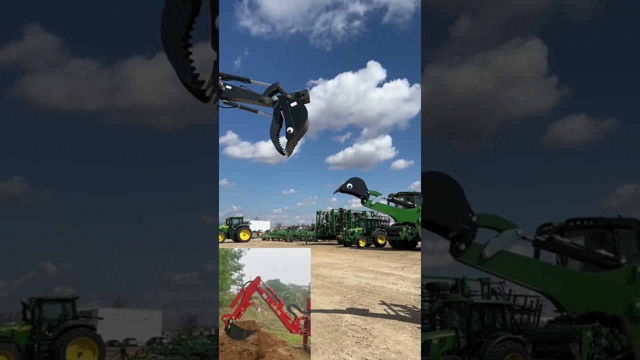 John Deere Tractor Mounted Backhoe Excavator Contact Nancy 8618505419920 Email 114972863 Qq Com