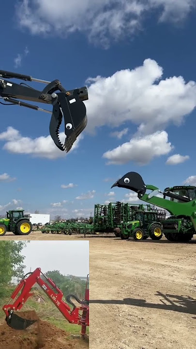 John Deere tractor mounted backhoe excavator contact Nancy  8618505419920 Email 114972863@qq.com