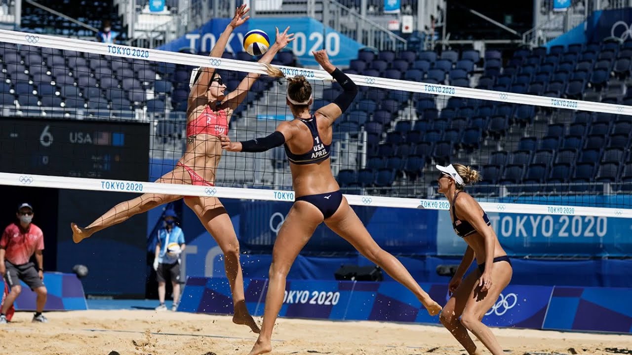 USA Beach Volleyball's April Ross and Alix Klineman to Face ...