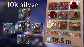 This build cost only 10K SILVER - cursed staff albion online