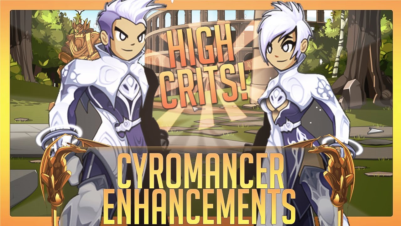 =AQW= CyroMancer BEST Enhancements [5k+ Crits] YouTube