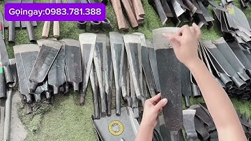 THUỔNG ĐÁNH CÂY THÉP NHÍP XE SỊN DẦM CHUỐI DẦM BẢN THẲNG