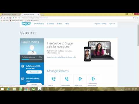 Video: Cách đăng Ký Người Dùng Mới Trong Skype